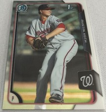 2015 Bowman Chrome Baseball Austin Voth Washington Nationals 1st Bowman #BCP28