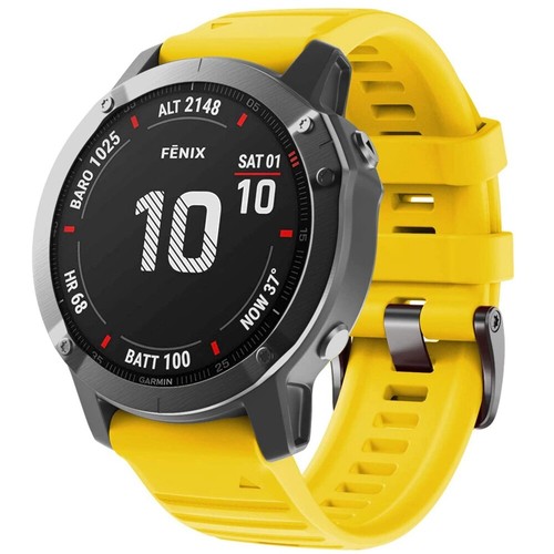 For Garmin Fenix 6 / 6 Pro 6X 7 Strap Silicone Fitness Quick Release Sports Band - Picture 59 of 72