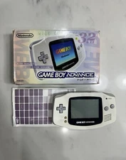 White Nintendo Game Boy Advance Console in Box Tested & SHIPS SAME DAY!!