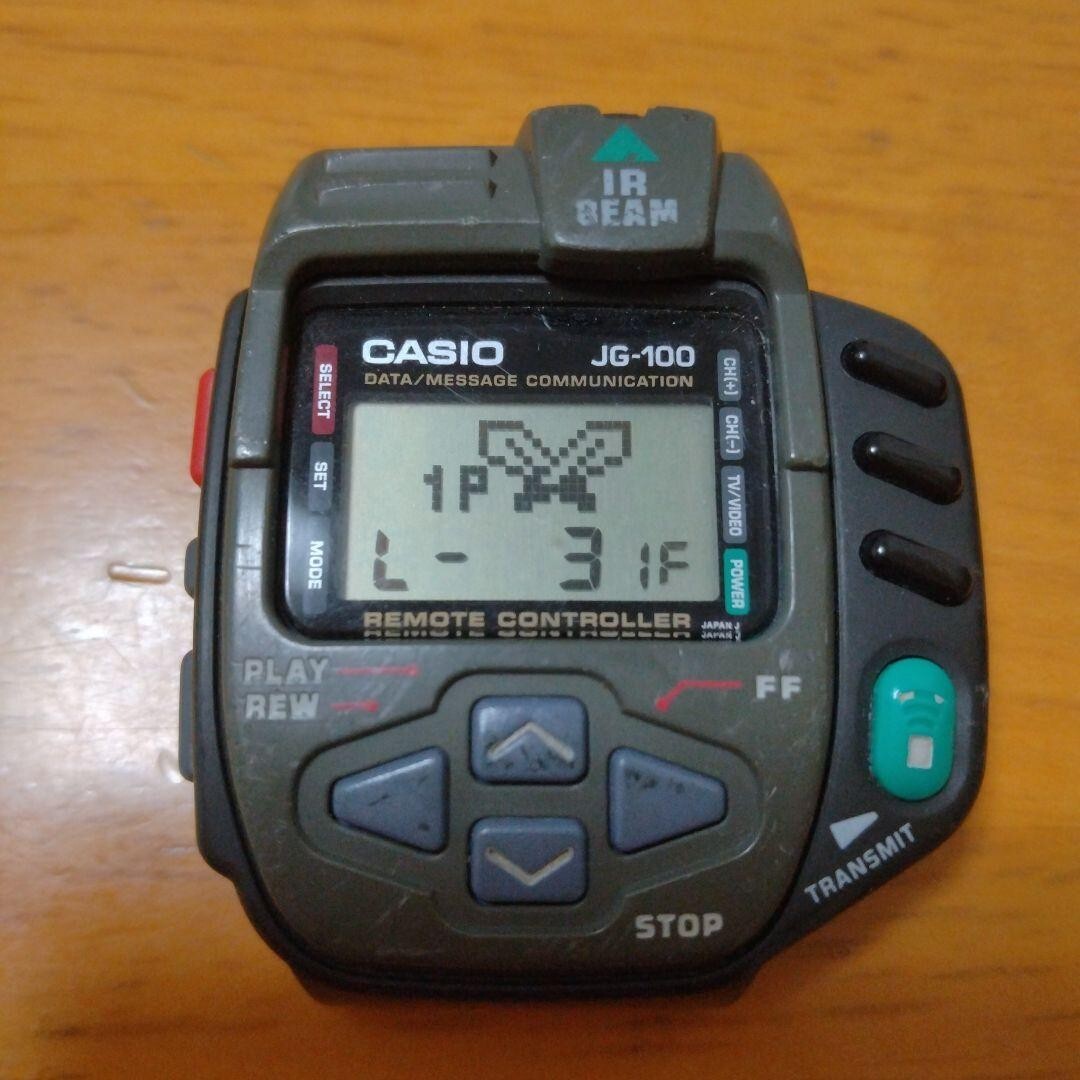CASIO JG-100-1T Cyber Cross Remote JP Digital Game Rare CASIO JG-100-1T Cyber Cross Remote JP Digital Game Rare