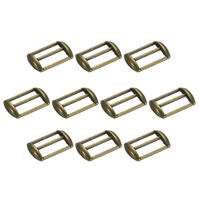 10Pcs Steel Baseball Cap Buckle, Adjustable Cap Strap Adjuster