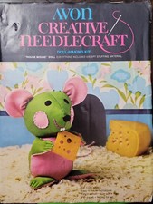 Vintage Avon Creative Needlecraft "House Mouse" Doll Making Kit