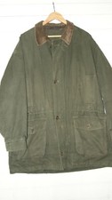 BARBOUR VENTILE COTTON JACKET PADDED ENDURANCE C48 OLIVE GREEN USED