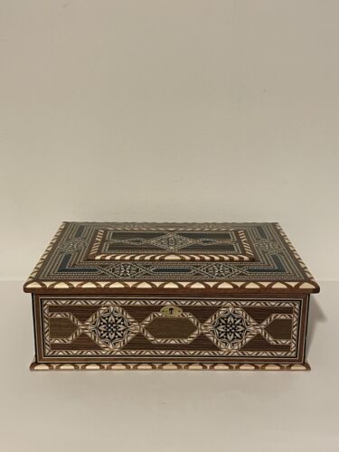 Wooden Jewelry Box - Picture 1 of 12