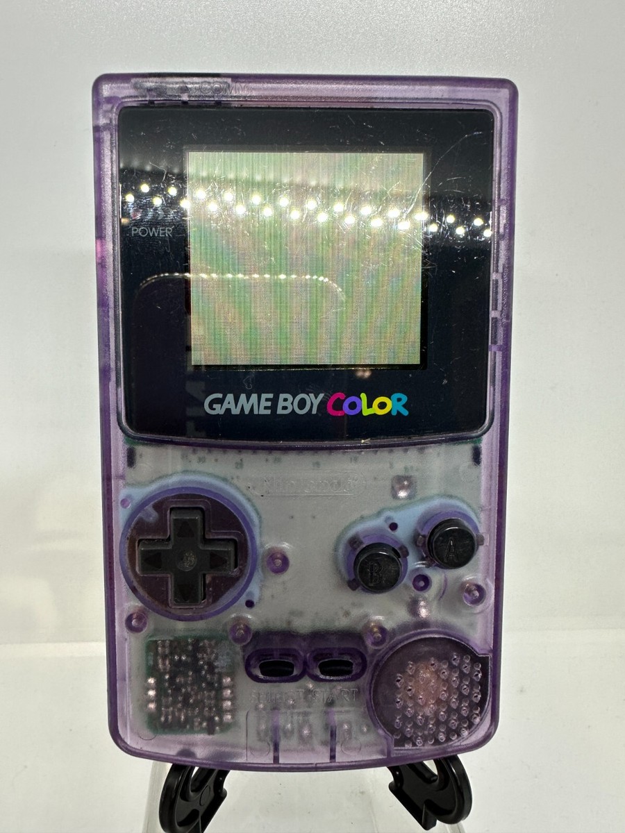 1998 Nintendo Game Boy Color Atomic Purple System CGB-001
