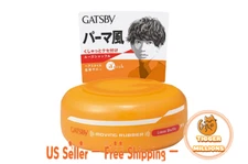 [US Seller] Mandom Gatsby Moving Rubber Hair Styling Wax # Loose Waves 2.8oz New