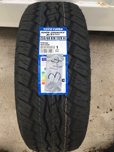 1x Sommerreifen 255/60R18 112H XL Toyo Open Country A/T plus DOT2721 ...