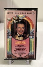 Liberace  Liberace's Greatest Hits Cassette Columbia-PCT 9845 USED VNTG FAST SHI