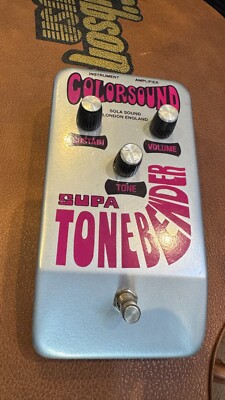 Original Colorsound Supa Tonebender Fuzz Pedal 90er NEUWERTIG!!!