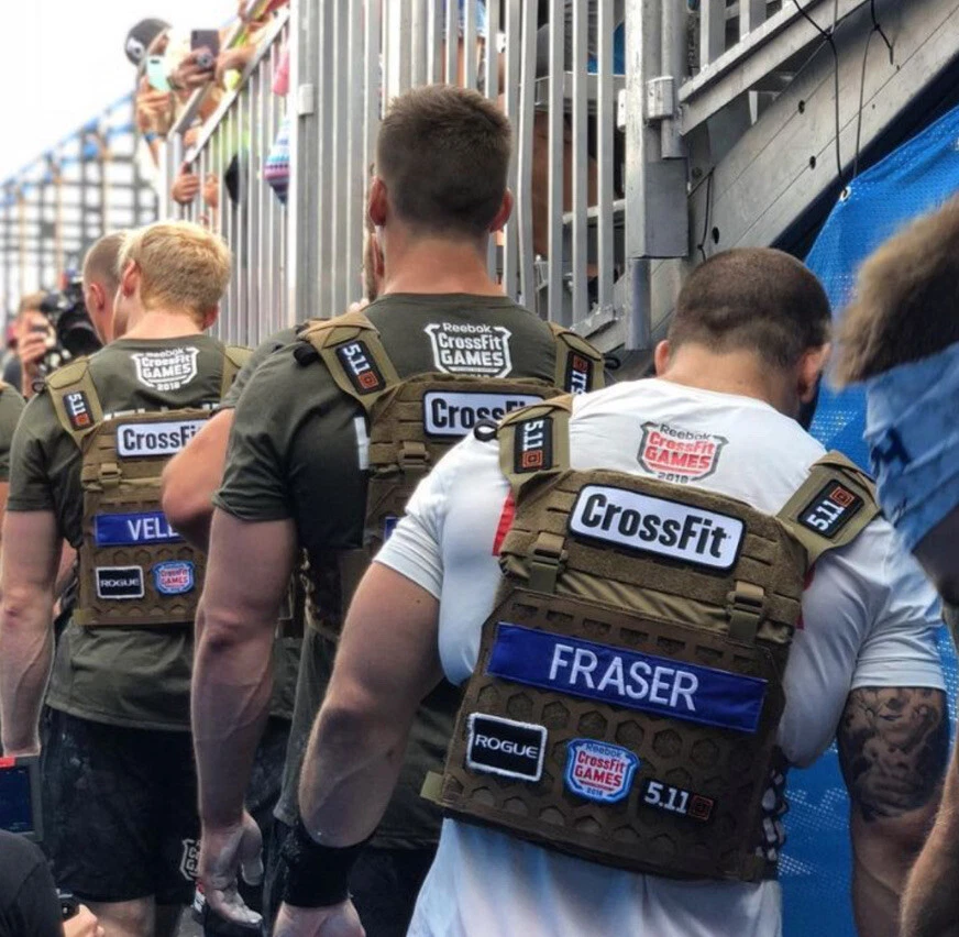 CrossFit Patches For Bags, Vests & Tops