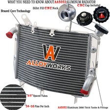 Upgraded Aluminium Cooler Fits YAMAHA YZF R6 600 2006-2016 06 2016