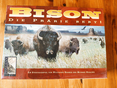 BISON von Phalanx Games - Die Prärie bebt! Strategie, Kramer u. Kiesling NEU OVP