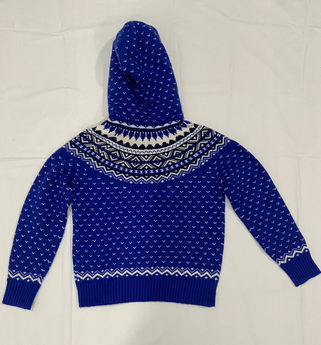 Sweater with cheap big hood