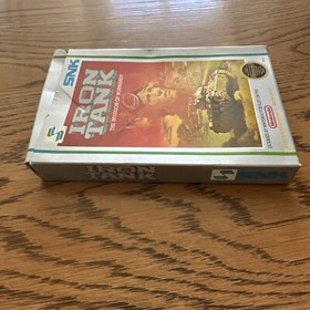 Iron Tank (Nintendo NES SNK 1988) Empty Box Only with Foam Insert