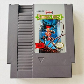 Cartucho Castlevania II 2 Simon's Quest (Nintendo NES, 1988) aut&eacute;ntico probado