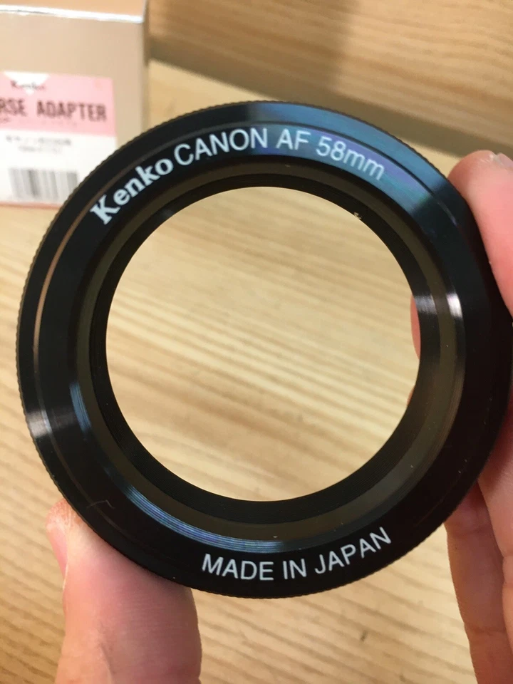 *Brand New* Kenko Reverse Adapter for Canon EOS 58mm From Japan #P3-50H - Image 2 of 4