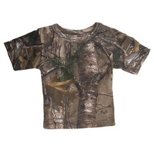 Bell Ranger Lil Joey Infant Short Sleeve Camo T Shirt Size 6-12M 