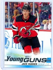 2019/20 Upper Deck Series One Hockey Young Guns Rookie #201 Jack Hughes