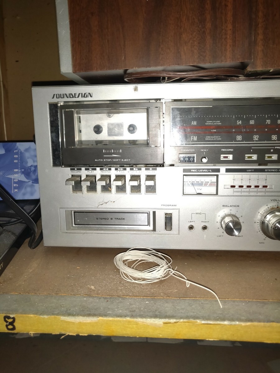 Vintage Sound Design Stereo System | eBay