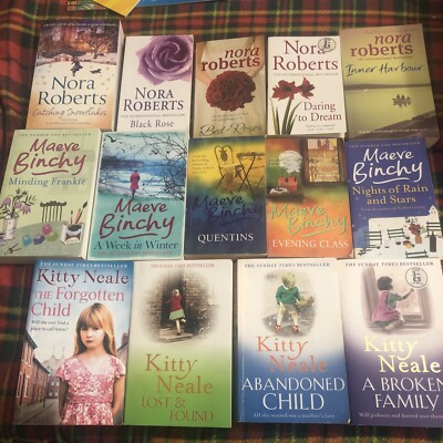 14x Nora Roberts/Maeve Binchy/Kitty Beale  Mixed Bundle-Mills &  Boon- Piatkus