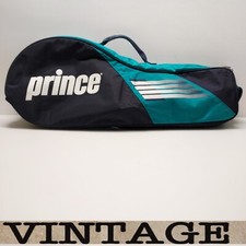 VINTAGE PRINCE PRO SERIES TENNIS RACKET OVER THE SHOULDER GEAR STORAGE BAG/CASE