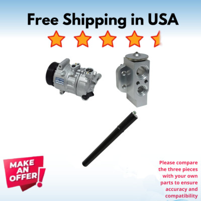 Kit Compressor A/C Fit Volkswagen Eos 2007-2017, Volkswagen Golf 2010-2014