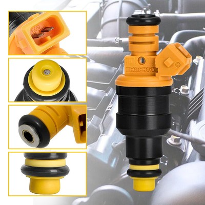 Injectors,CCIYU 4 Hole Fuel Injectors Set Fit For 07-08 For Ford Escape 07 Ford Focus 06 09 Ford Fusion 06 10 Ford Ranger Compatible 0280158105 Injector 4 Pi