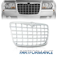 Fit For Chrysler 300 2005-2010 Front Grille Chrome & Silver CH1200276 4805928AC