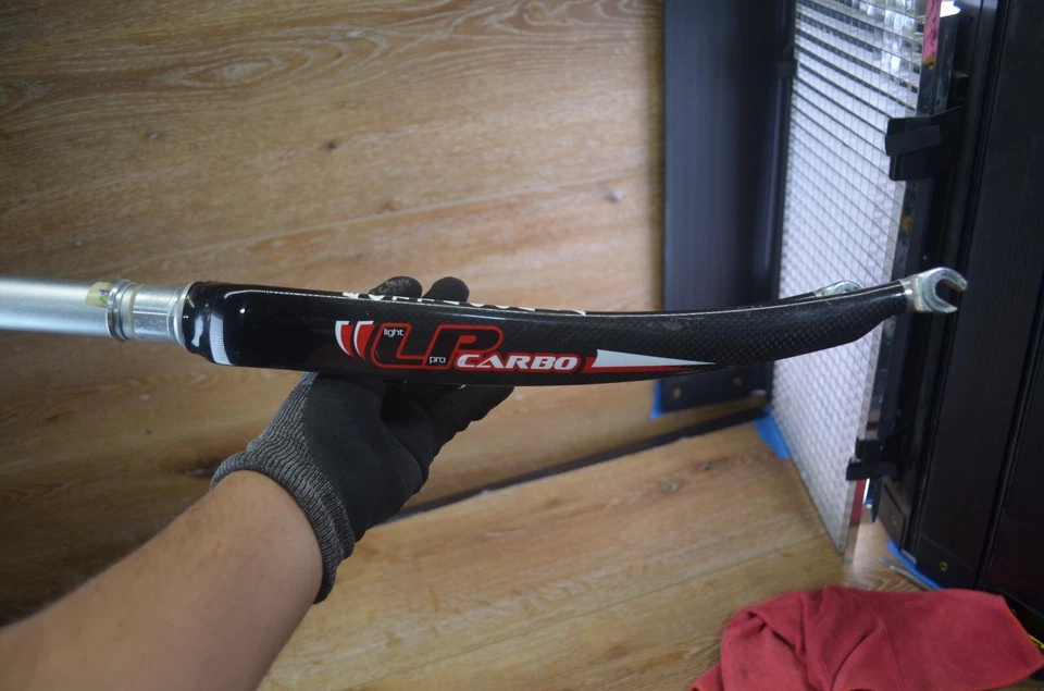 Bicicleta de Carreras de Carretera Bottecchia Sprint BZ.562 Azul 18 Velocidades Hecha en Italia Horquilla de Bicicleta Foto 4 de 4