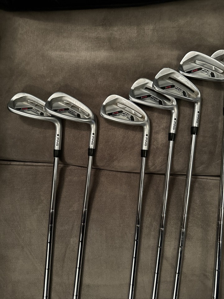 Ping I25 Iron Set 4PWUW Black Dot CFS Stiff Steel Mens RH (Missing 9