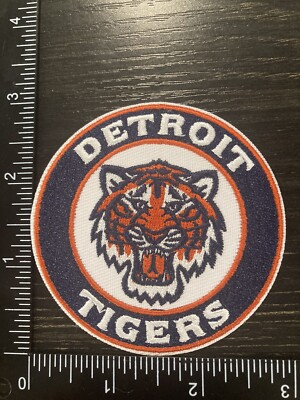 #ad DETROIT TIGERS MLB BASEBALL EMBROIDERED IRON ON PATCH $3.99