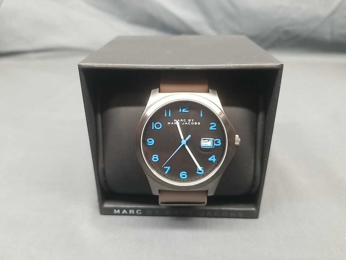 Marc by Marc Jacons Jimmy Watch Dial MBM5061 Gunsmoke Blue NEW IN