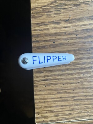 Gottlieb Pinball 2 inch flipper Plastic with  thin Shoe & Shaft ( New )