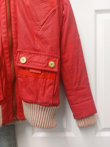 Superdry Hombre Limited Medium Chaqueta Con Capucha Roja Doble Cremallera - Imagen 3 de 7