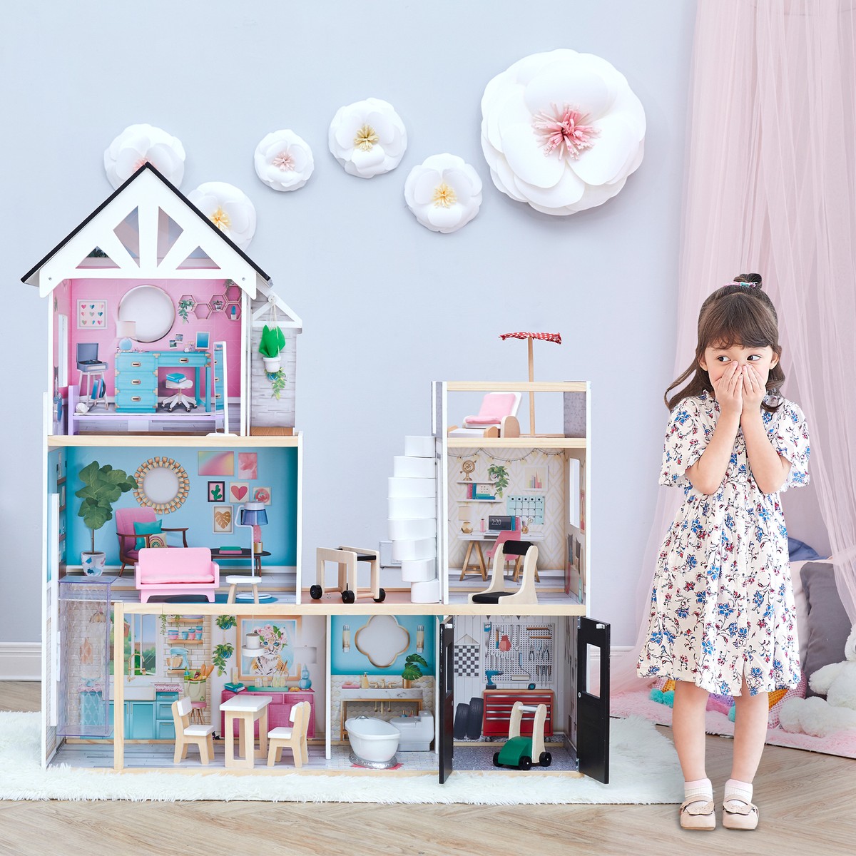 18 Inch Doll My Girls Doll House My Girl's Dollhouse For 18