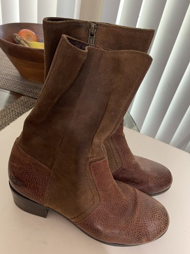 womens 's ugg Leather boots Size 7 | eBay
