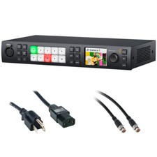 Blackmagic Design ATEM 1 M/E Production Switcher w/ Power Cord  SDI Video Cable