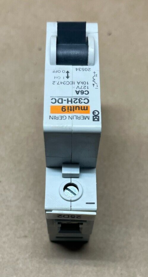 Merlin Gerin C32H-DC C6A Single Pole Circuit Breaker multi 9 | eBay
