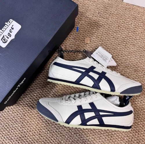 ASICS 2025 Onitsuka Tiger Mexico 66 scarpe classiche retrò neutre betulla marina