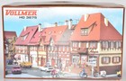 Vollmer H0 3675 Bausatz Stadthaus Zeile, sechs Häuser, ungebaut in OVP Set