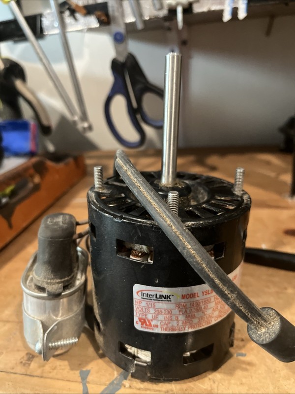 Interlink Model Y’all-50-4-b003-Aso1.  1/15 Hp 208/230 Volt