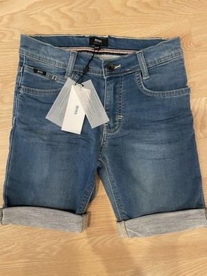 BOSS Kidswear stretch  denim shorts 10-138 (10Y)