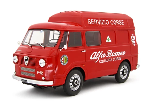 LAUDORACING-MODELS 1:18 Alfa Romeo F12 Autocarro Servizio Corse 1967 LM219D