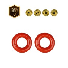 Soft Coated Golf Club Swing Weight Rings - Essential 2 Pack for Training