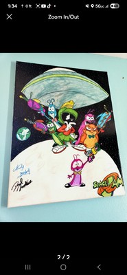 Beetlejuice Painting, Macabre Art 11x7.5 art, Matted