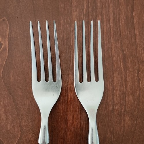 Hampton Bistro 7 7/8" Tafelgabeln Edelstahl satiniert 2 Stück HSVBIS - Bild 2 von 7