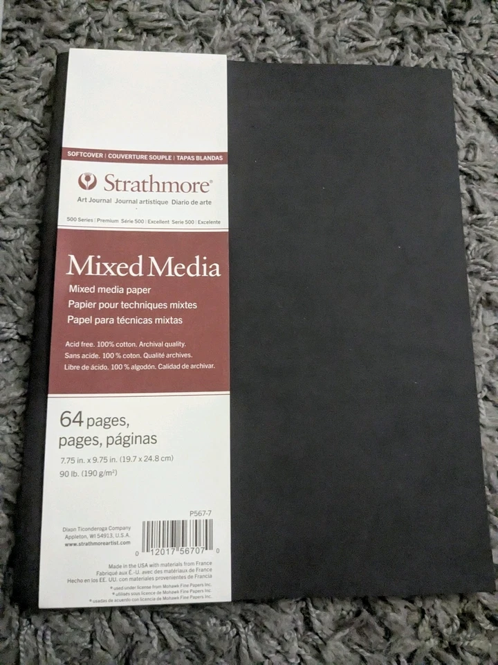 Arches 140lb 10x14 Watercolor Pad With Strathmore Mixed Media Journal - Image 3 of 3