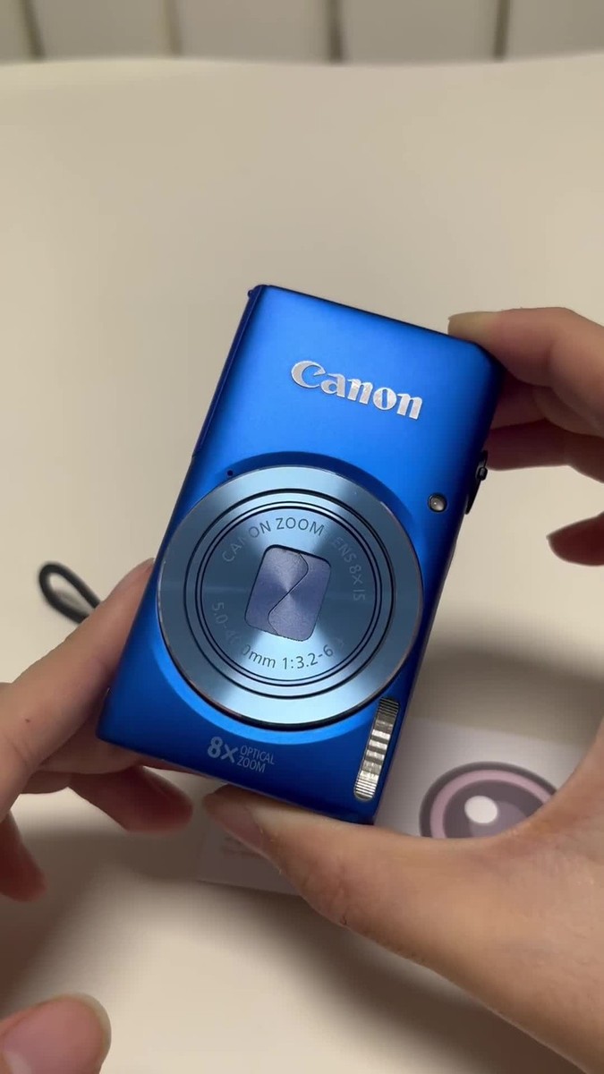 Canon IXY 90F PowerShot ELPH 115 IS IXUS 132 Digital Camera Blue