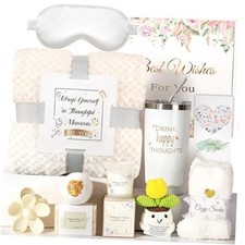 Christmas Gifts for Women, Self-Care Gift Set for Women, Get Well Soon WHITE