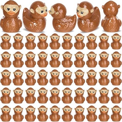 Easter Mini Bigfoot Resin Figurine Tiny Sasquatch Duck 50 Bulk Mini Micro